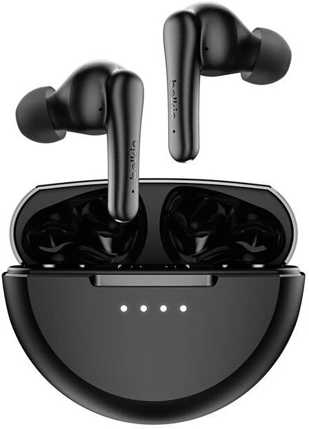 Ausinės Belkin Soundform Rhythm ANC True Belaidės Juodas (AUC015HQBK)