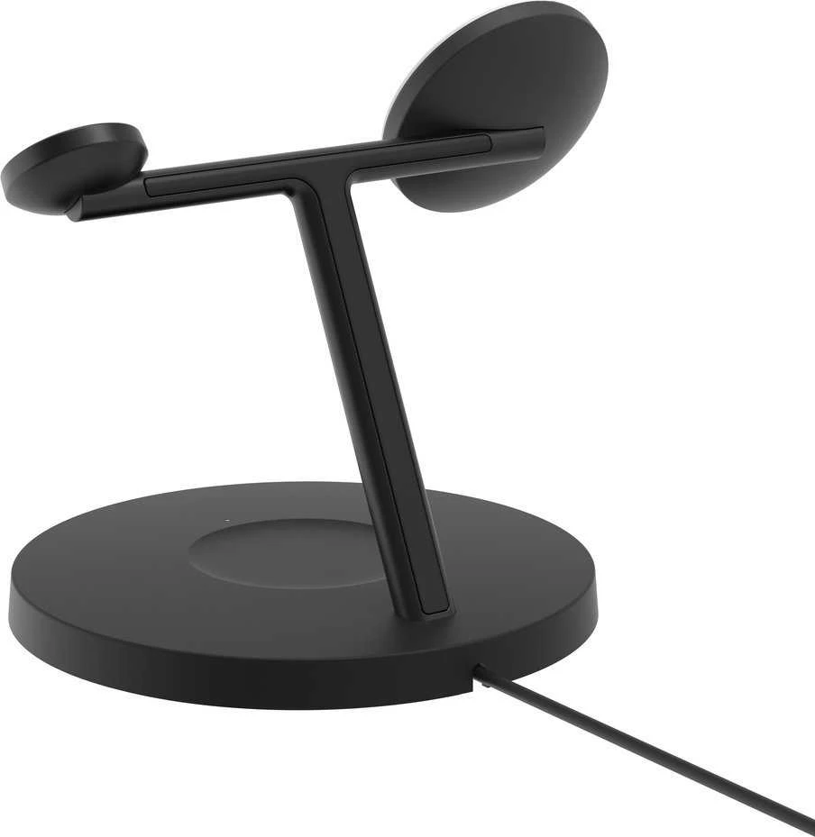 Belkin BoostCharge Pro Headphones, Išmanusis telefonas, Išmanusis laikrodis Juodas USB Wireless charging Fast charging Indoor