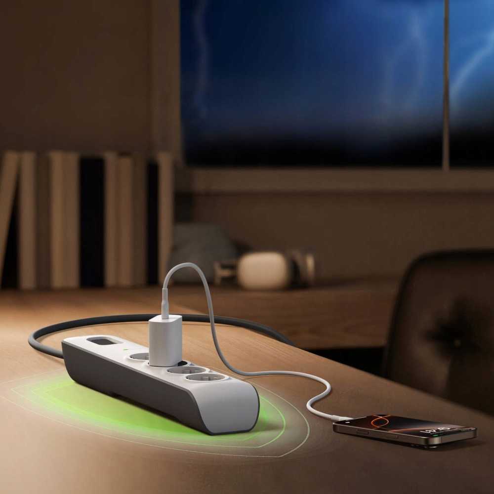Belkin 525J, 4 Schuko lizdai, 2m