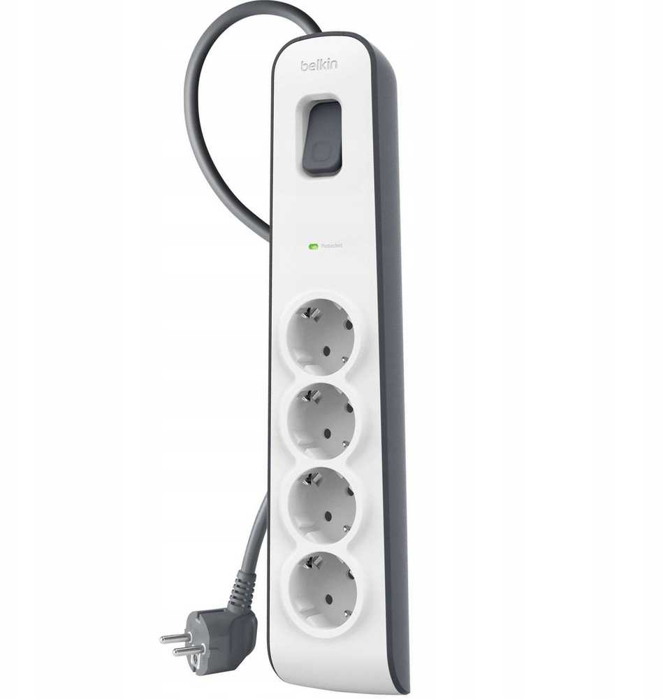 Belkin 525J, 4 Schuko lizdai, 2m