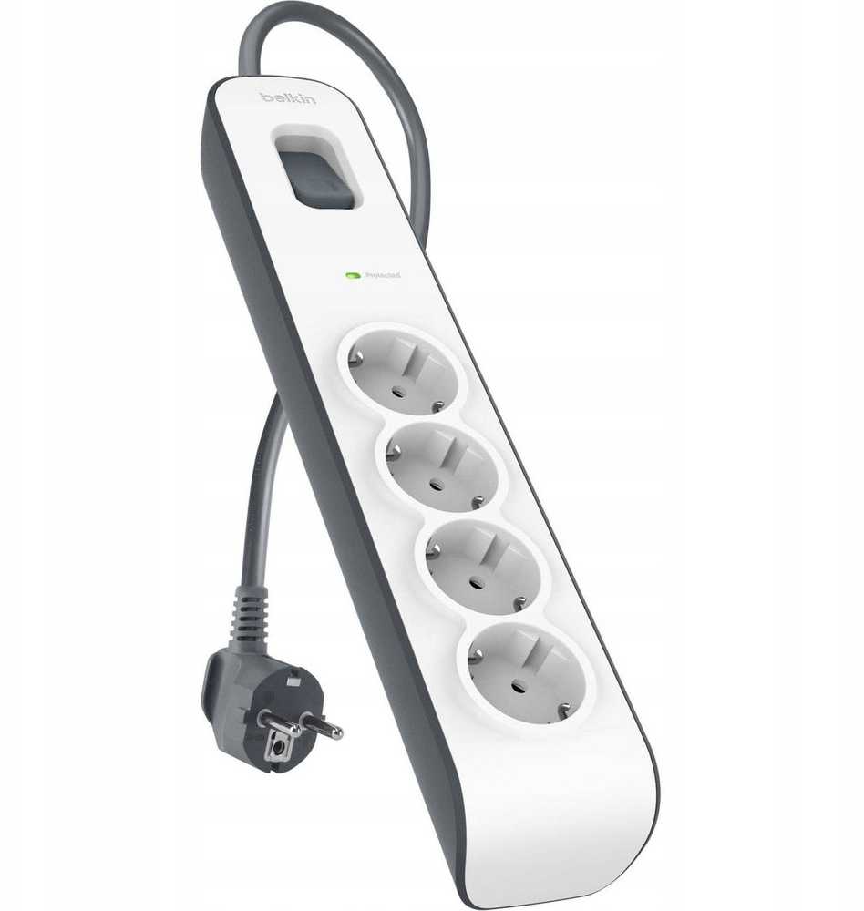 Belkin 525J, 4 Schuko lizdai, 2m