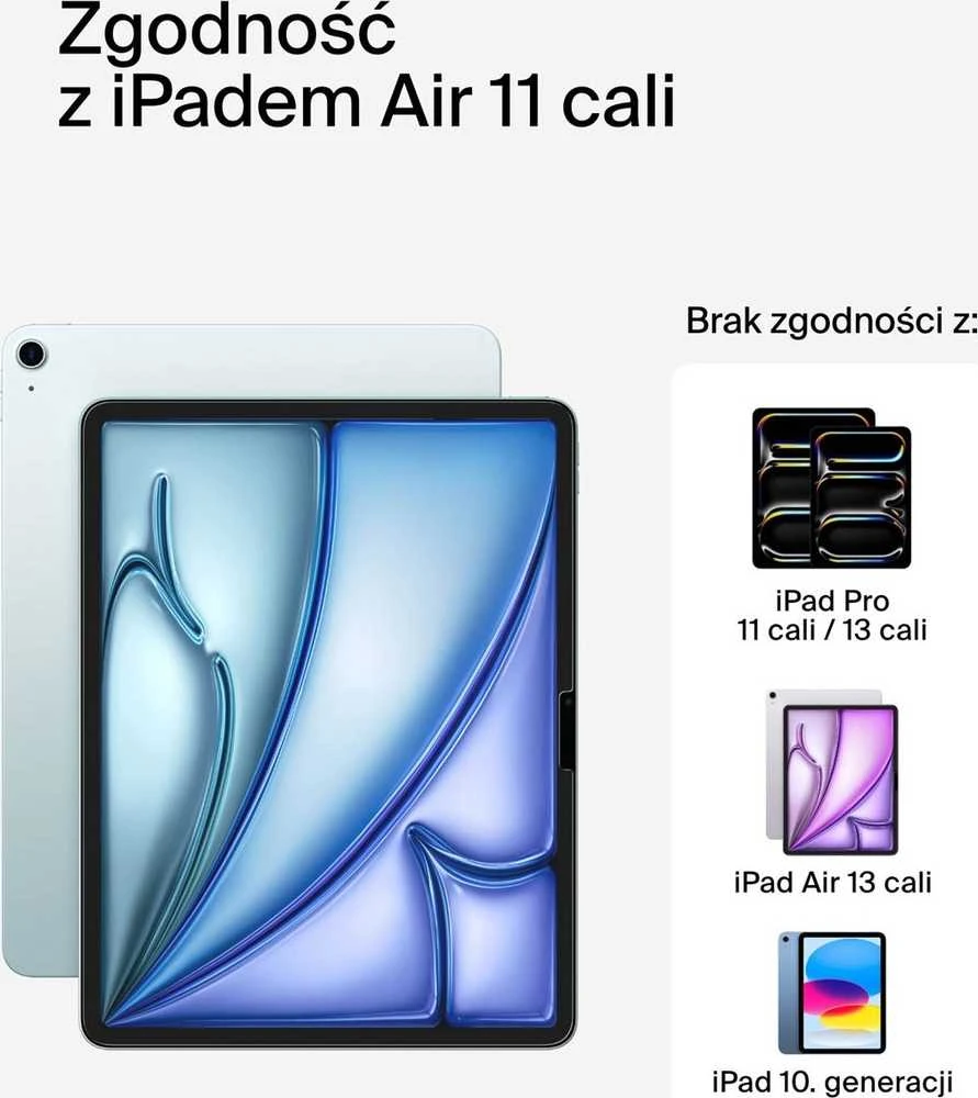 Belkin Szkło na iPad Air 11'' (M4), TemperedGlass, su aplikatorem