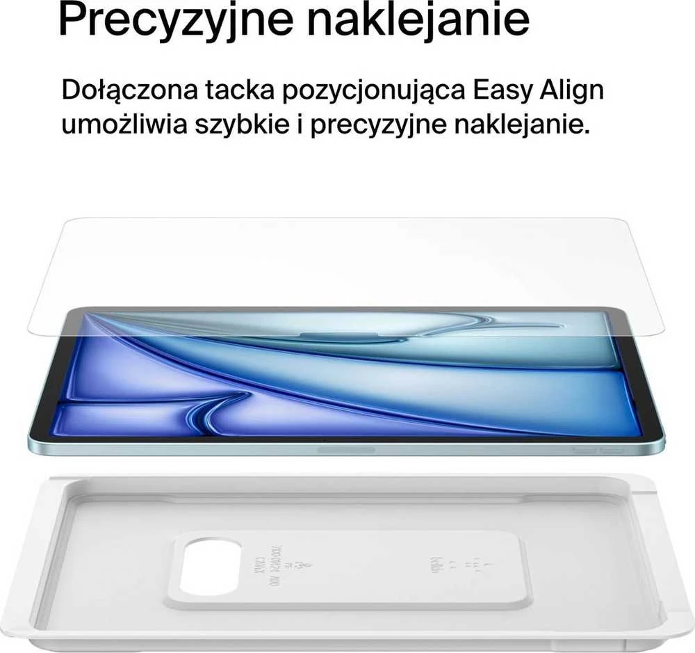 Belkin Szkło na iPad Air 11'' (M4), TemperedGlass, su aplikatorem