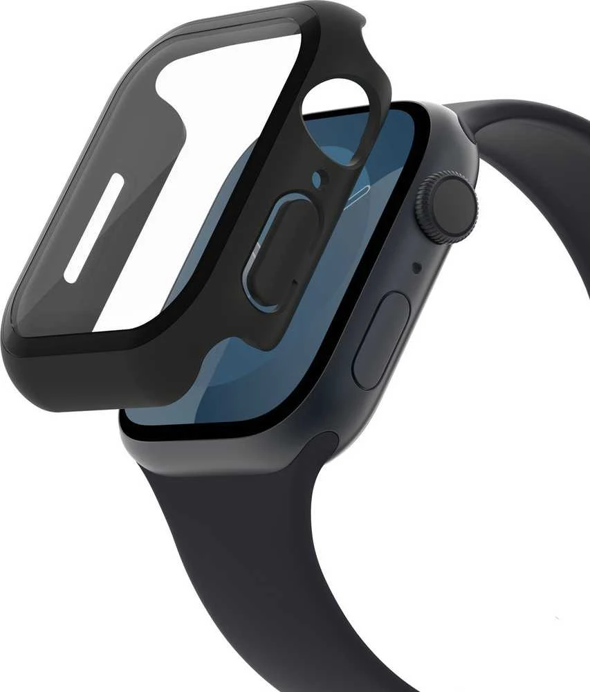 Belkin Apsauginis ekrano stiprumas temperedcurve Apple laikrodis 4-9 juodas