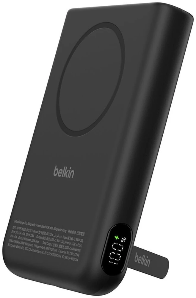 Belkin UltraCharge magnetinis powerbank (BPD014HQBK)