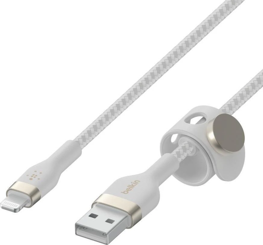 „Lightning“ Laidas - Belkin 3 m Balta