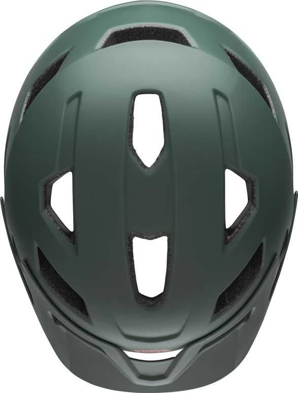 Bell Baby helmet Sidetrack Matte tamsiai žalia oranžinė. Universalus (47-54 cm) (BEL-71018)