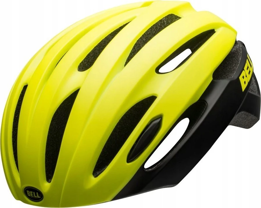 Bell Kask gravel plento AVENUE matte gloss hi-viz juodas dydis Universalus M/L (53–60 cm)