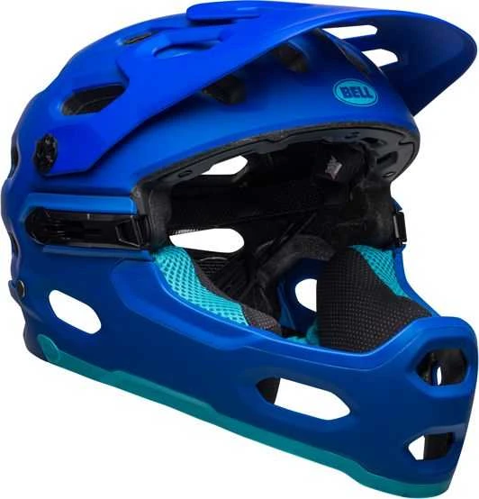 Bell Kask uždaros padangos Super 3R Mips, matinės mėlynos, L (BEL-7101)