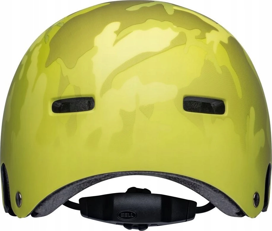 Bell Kask vaikiškas SPAN matiniai hi-viz geltoni kamufliažiniai dydis S (BEL-7138081)