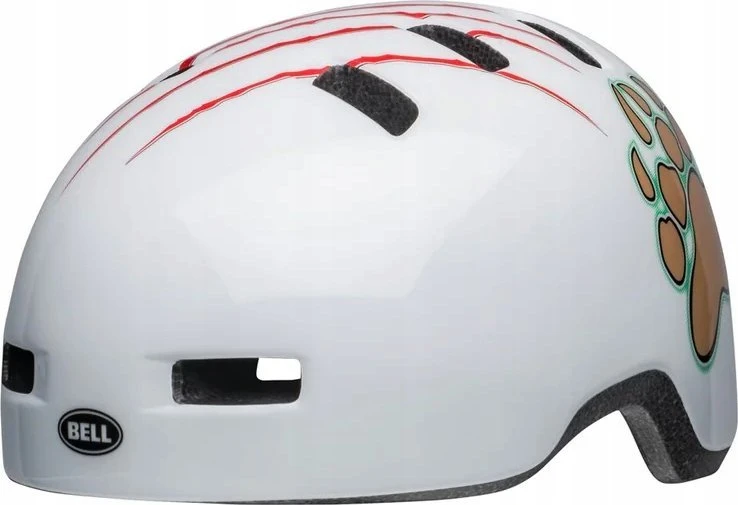Bell LIL RIPPER baltas grizzly roz. XS (45–52 cm) (BEL-7138060)