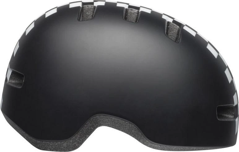 Bell Kaski rowerowe Lil Ripper checkers matte juodas baltas dydis XS (48–52 cm)