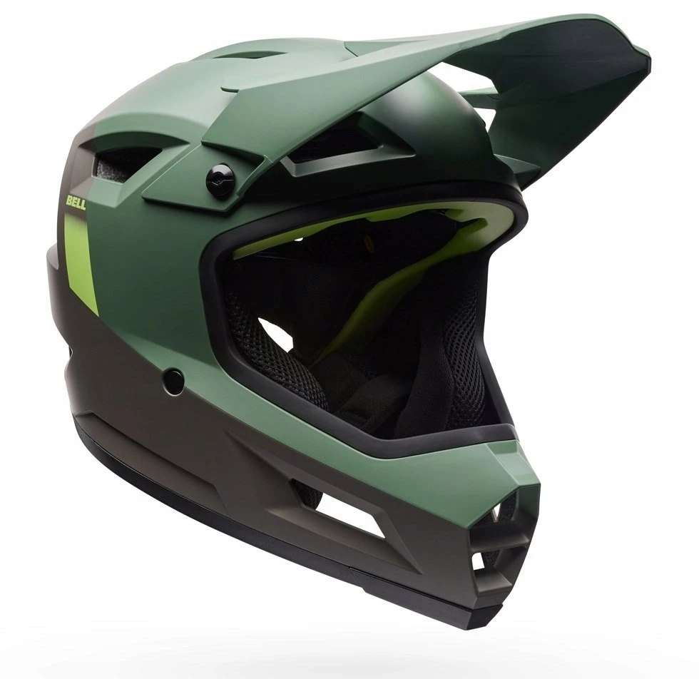 Bell Kask pilno veido šalmas SANCTION 2 DLX MIPS blip vintage olive spalva XS/S (51–55 cm)