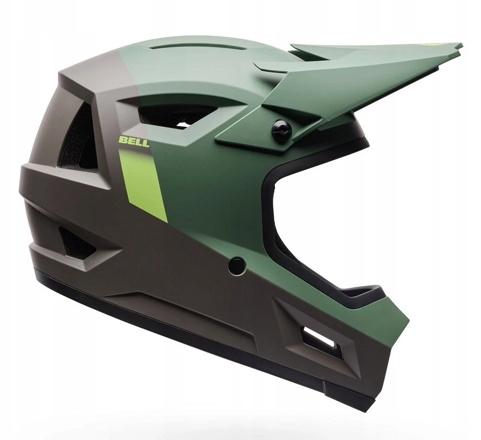 Bell Kask pilno veido šalmas SANCTION 2 DLX MIPS blip vintage olive spalva XS/S (51–55 cm)