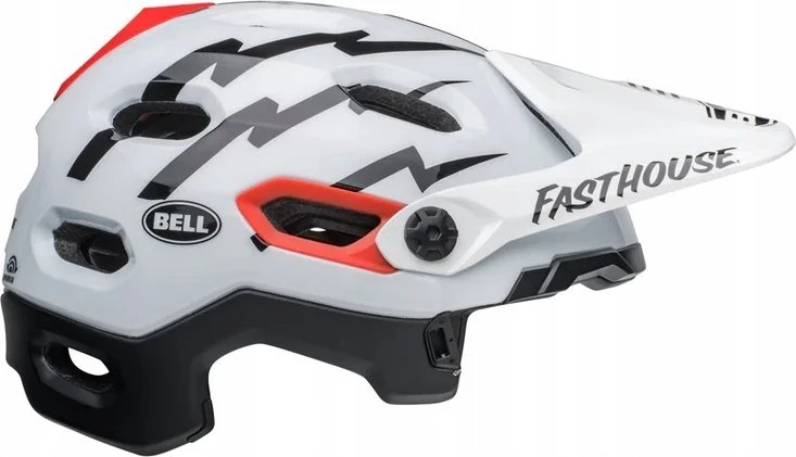 Bell Kask Super DH MIPS sferinės padangos, matinės, blizgios, juodos, rožinės. L (58–62 cm)