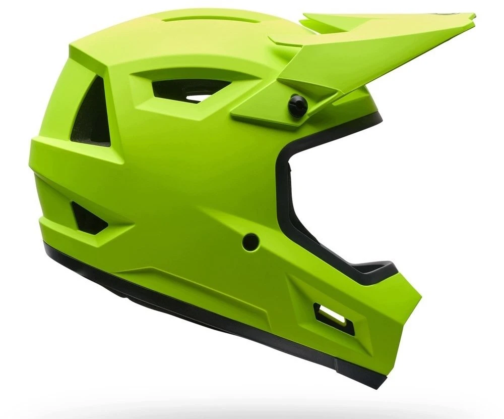 Bell Šalmas full face SANCTION 2 vientisos matinės fluorescencinės geltonos spalvos dydis L (57-59 cm) (BEL-S34349-130-L)