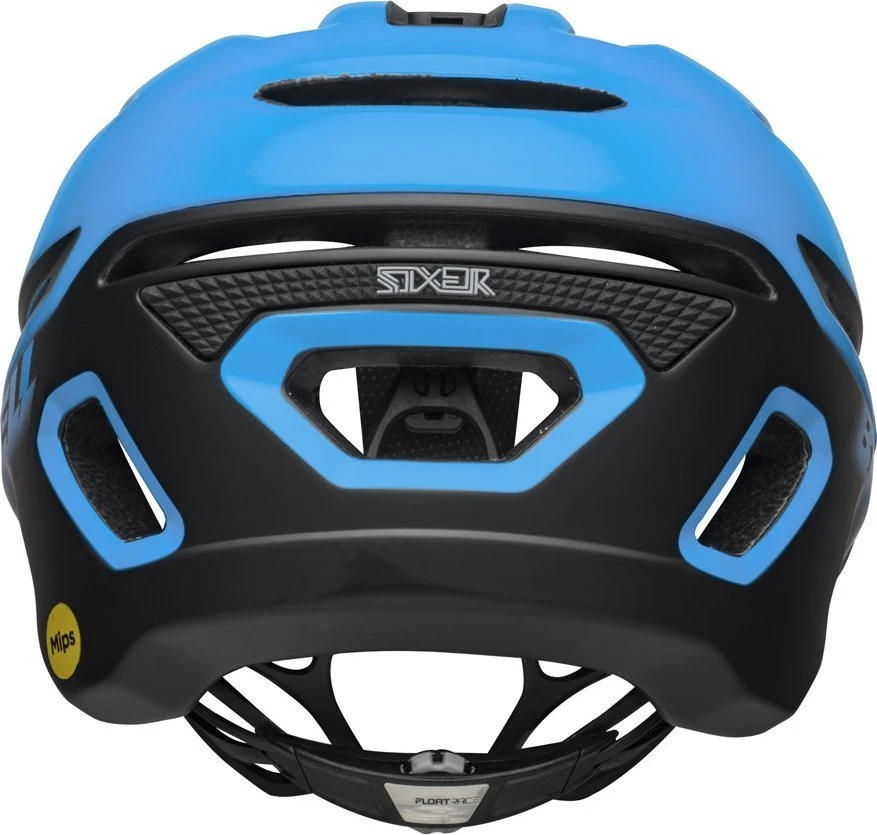 Bell Kask mtb SIXER Integrated MIPS matinės šviesiai mėlynos juodos spalvos, rožinis M (55-59 cm) (BEL-7158254)