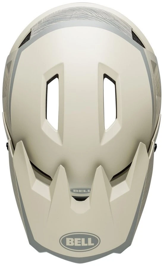 Bell Kask pilno veido šalmas SANCTION 2 DLX MIPS caiden 24 blizgus juodas baltas dydis XL (59-61 cm)