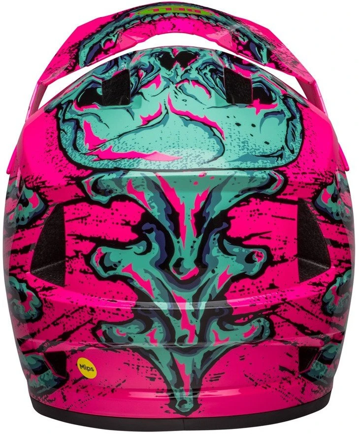Bell Kask pilno veido šalmas SANCTION 2 DLX MIPS caiden 24 blizgus juodas baltas dydis XL (59-61 cm)