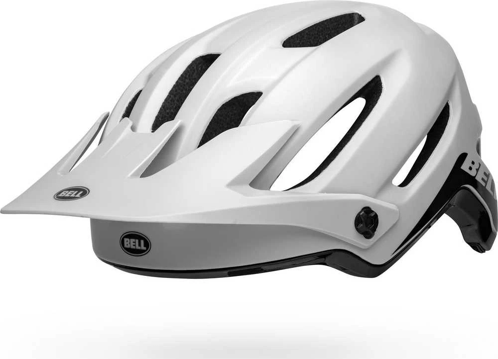 Bell mtb BELL 4FORTY Integrated Mips matte gloss baltas juodas roz. L (58–62 cm)