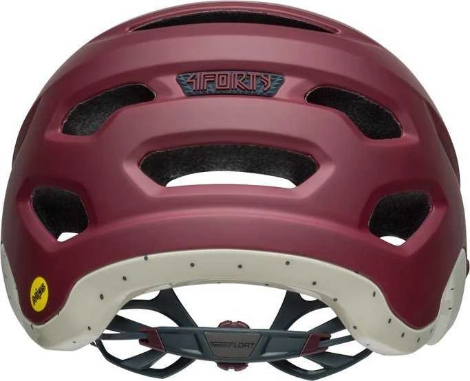 Bell mtb BELL 4FORTY matte gloss baltas juodas roz. L (58–62 cm)