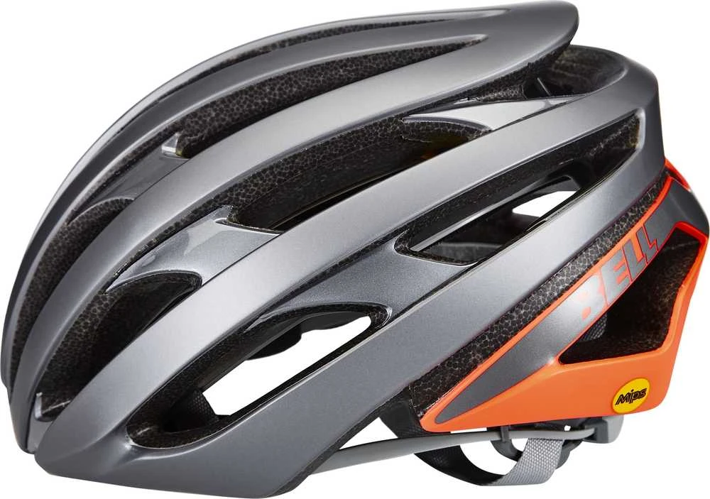 Bell Stratus Integated Mips matinė blizgi pilka infraraudonoji dydis S (52–56 cm) BEL-7113013