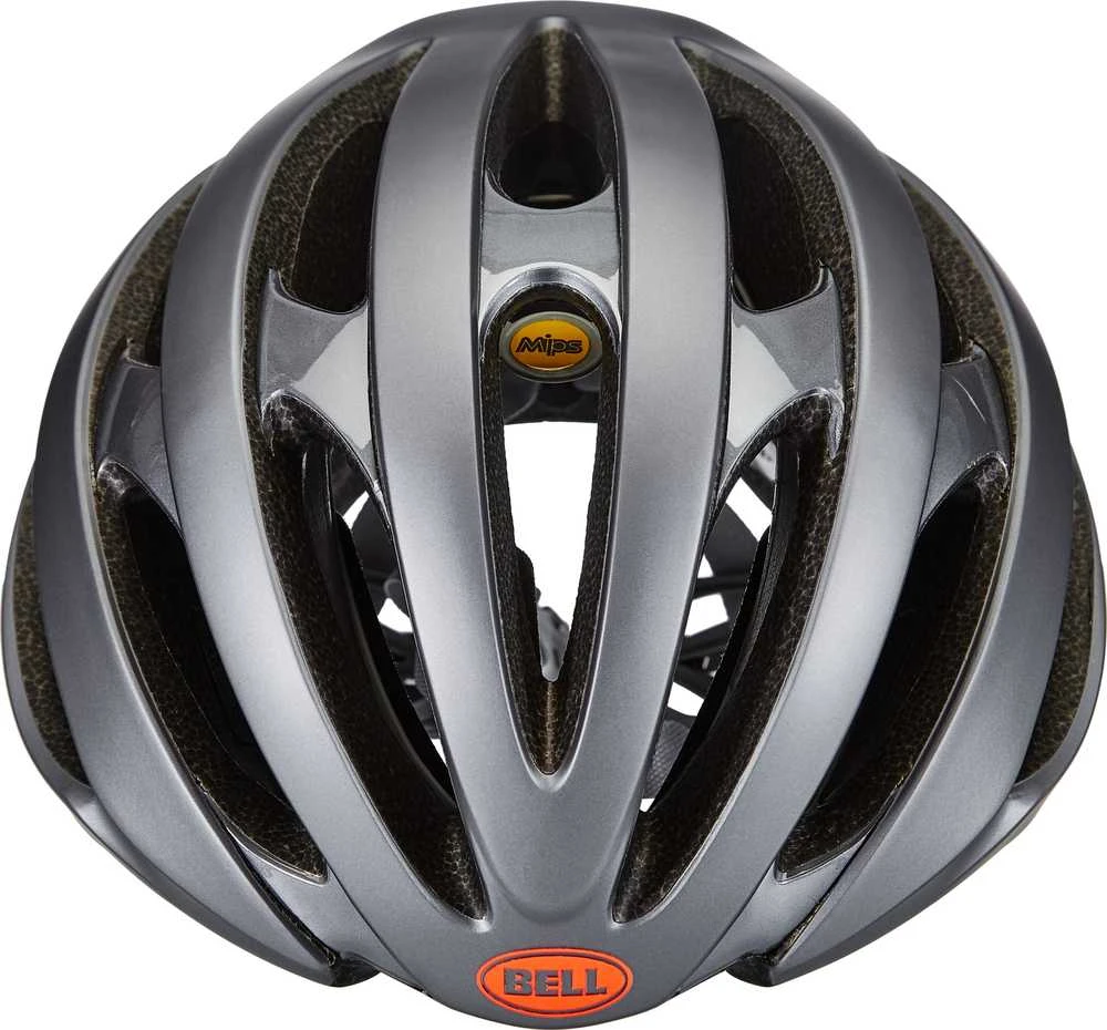 Bell Stratus Integated Mips matinė blizgi pilka infraraudonoji dydis S (52–56 cm) BEL-7113013