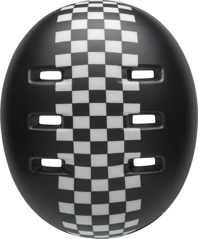 Bell Lil Ripper checkers matte juodas baltas dydis S (48–55 cm) (306051-uniw)