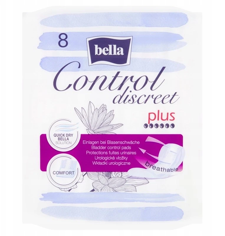 Bella „Control Discreet Plus“ urologiniai įklotai