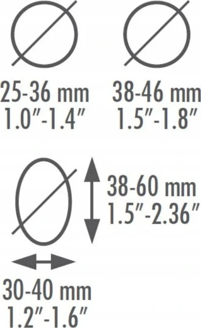 Laikiklis Bellelli kėdutėms prie rėmo Multifix