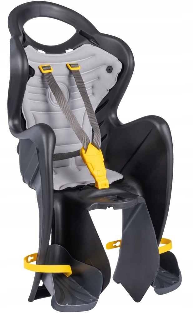 Vaikiška kėdutė Bellelli Mr Fox B-fix Relax prie rėmo juodas