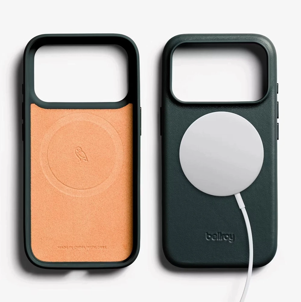 Bellroy Odinis dėklas - etui do iPhone 18 Pro / 17 Pro kompatybilne su MagSafe (deep ocean) (PCXM-DON-139)