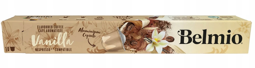 Kavos kapsulės Belmio Viva La Vanilla, Nespresso kavos aparatams, 10 kapsulių / BLIO31191