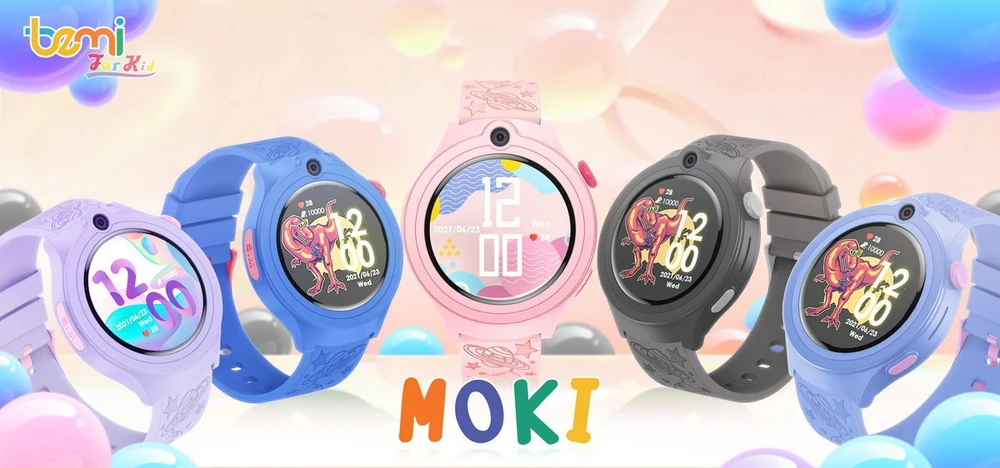 Išmanusis laikrodis Bemi Išmanusis laikrodis Dla Dzieci Moki Granatowy