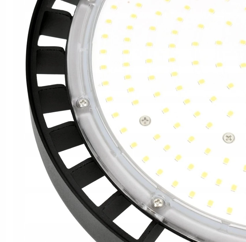 Bemko 150W LED UFO šviestuvas VOYAGER, juodas, 4000K, IP65, 120°