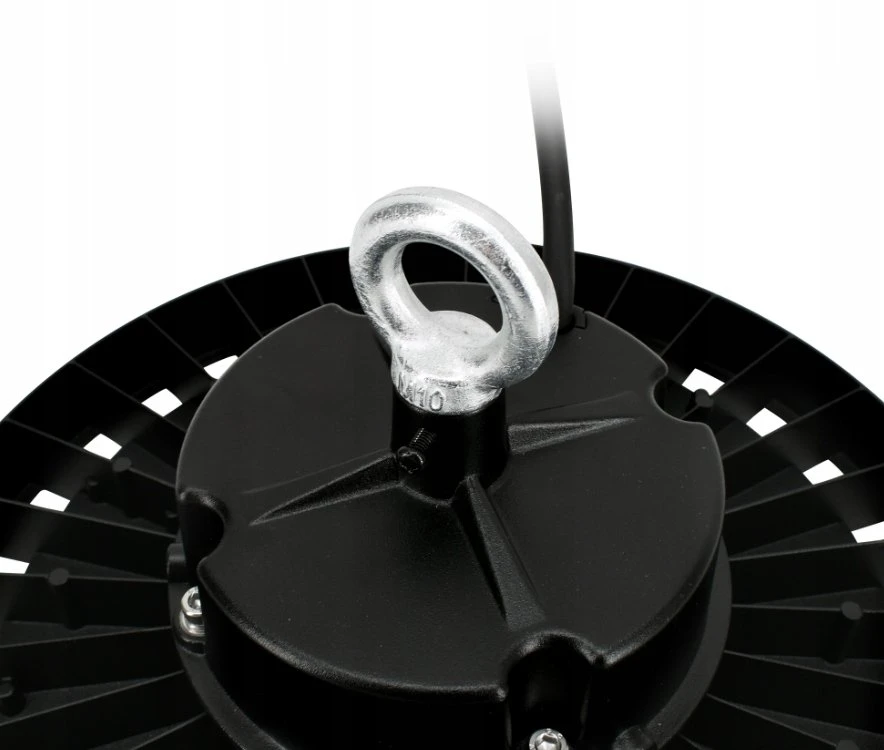 Bemko 150W LED UFO šviestuvas VOYAGER, juodas, 4000K, IP65, 120°