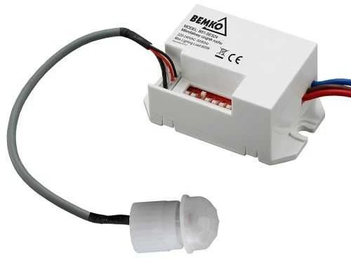 Bemko Judesio daviklis, baltas, IP20, max 800W, 360°, 3m/6m