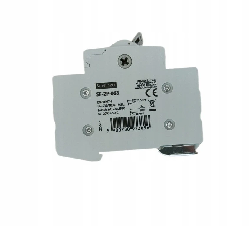 Schelinger Modulinis instaliacinis jungiklis I-0-II 2P 63A
