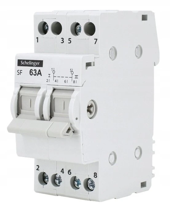Schelinger Modulinis instaliacinis jungiklis I-0-II 2P 63A
