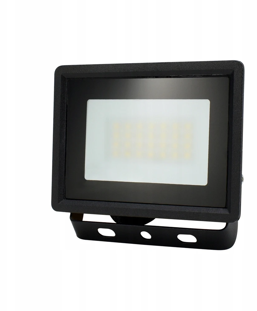 Kafler 20W LED prožektorius KASTEL, juodas, 4000K, IP65, 110°