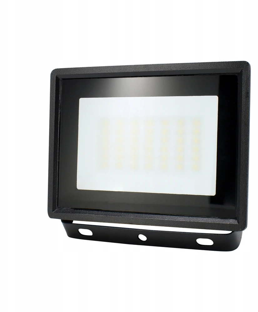 Kafler 30W LED prožektorius KASTEL, juodas, 4000K, IP65, 110°
