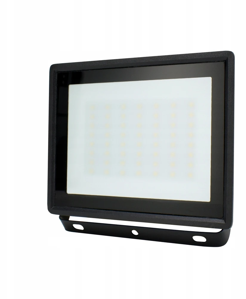 Kafler 50W LED prožektorius KASTEL, juodas, 4000K, IP65, 110°