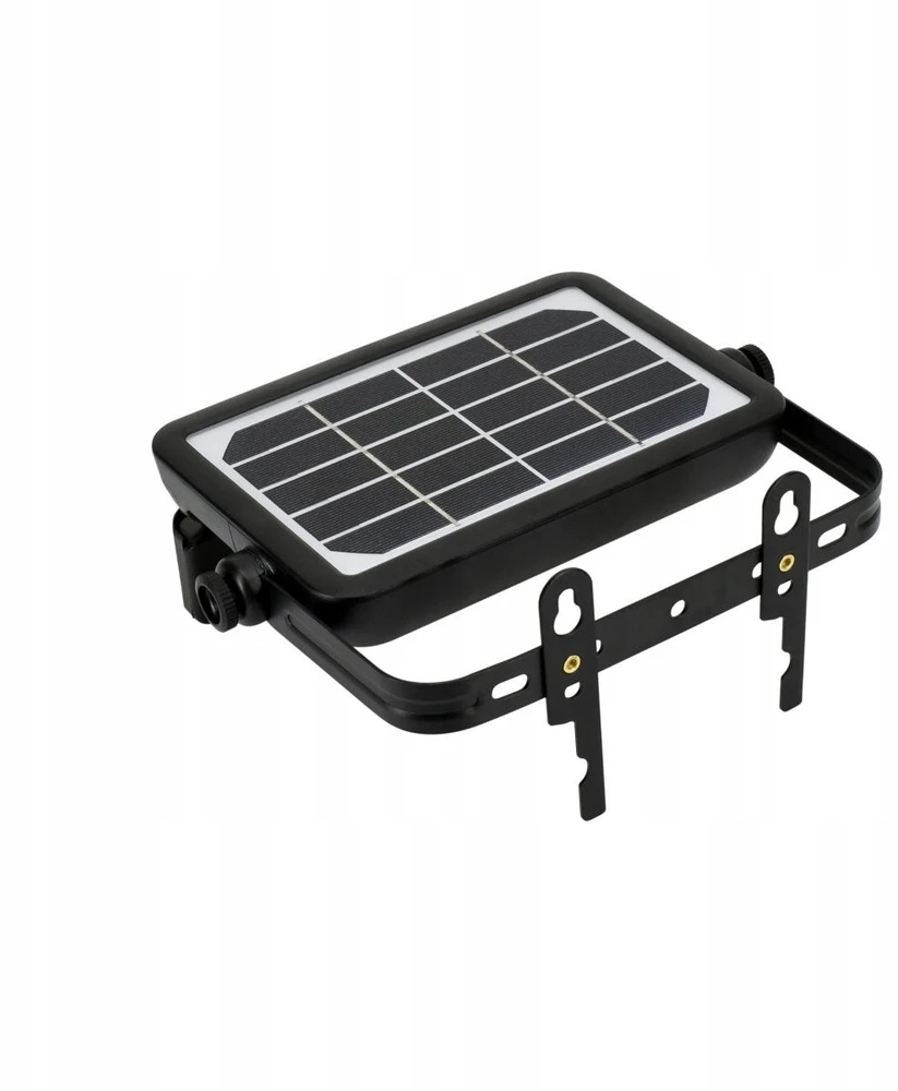 BEMKO SOLAR 5W 4000K 500LM IP65 PIR juodas LED prožektorius