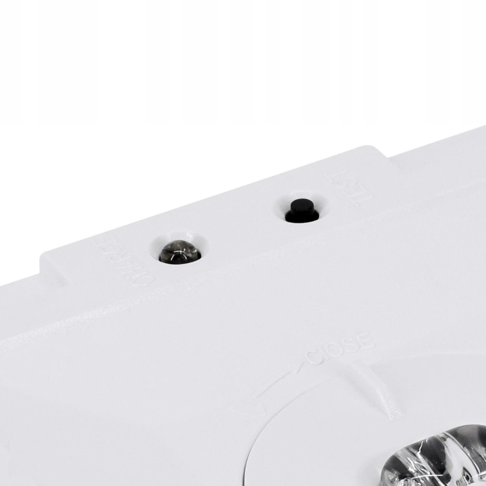 Bemko 3W LED paviršinis avarinis šviestuvas SKALER, baltas, 6000K, IP40, 3h veikimas autonominiu režimu, 50°