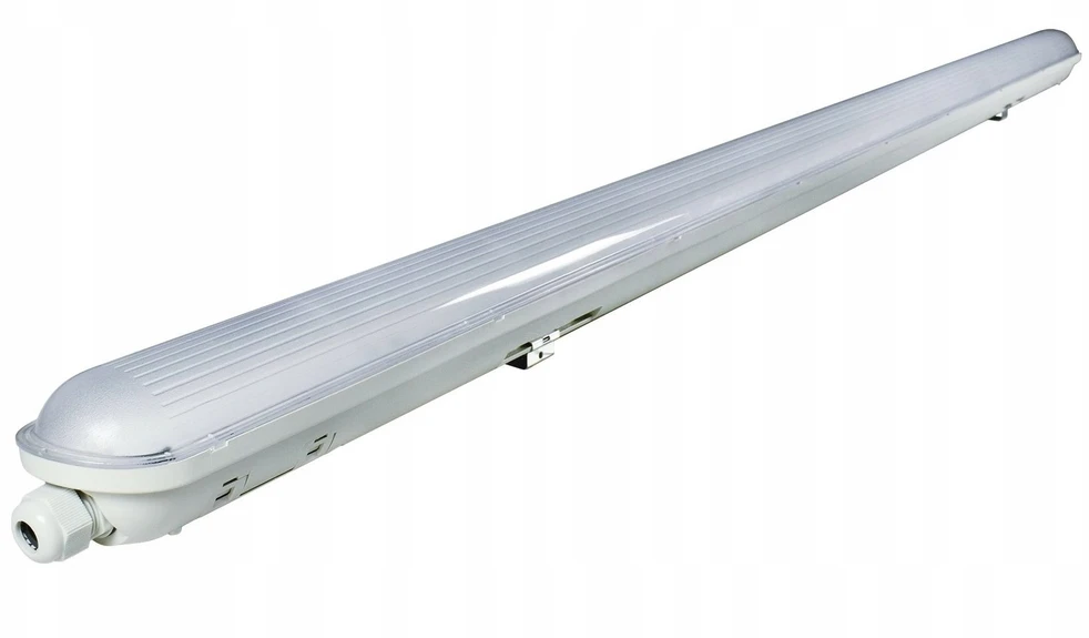 Lubinis šviestuvas Bemko 46W LED linijinis šviestuvas BALWIR, pilkas, 4000K, IP65