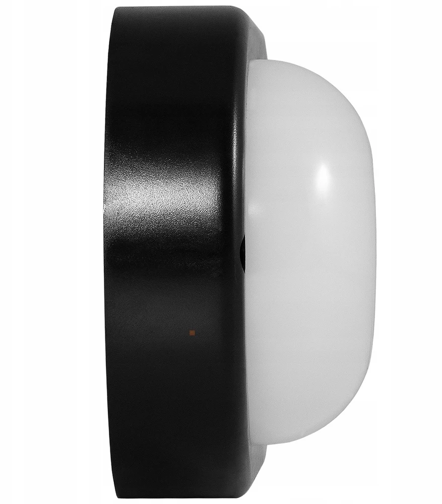 Lubinis šviestuvas Bemko 8W LED plafonas KANLO, juodas, 4000K, IP54, 120°