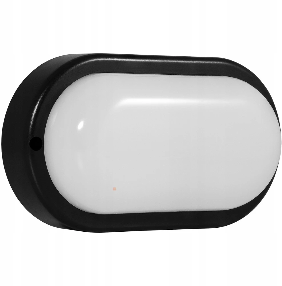 Lubinis šviestuvas Bemko 8W LED plafonas KANLO, juodas, 4000K, IP54, 120°