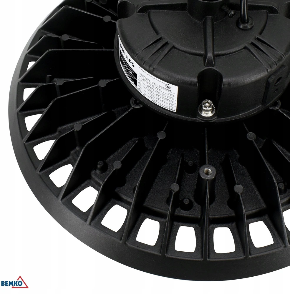 Luxmena 150W LED UFO šviestuvas HBU3 ULTRAS, juodas, 4000K, dimeriuojamas