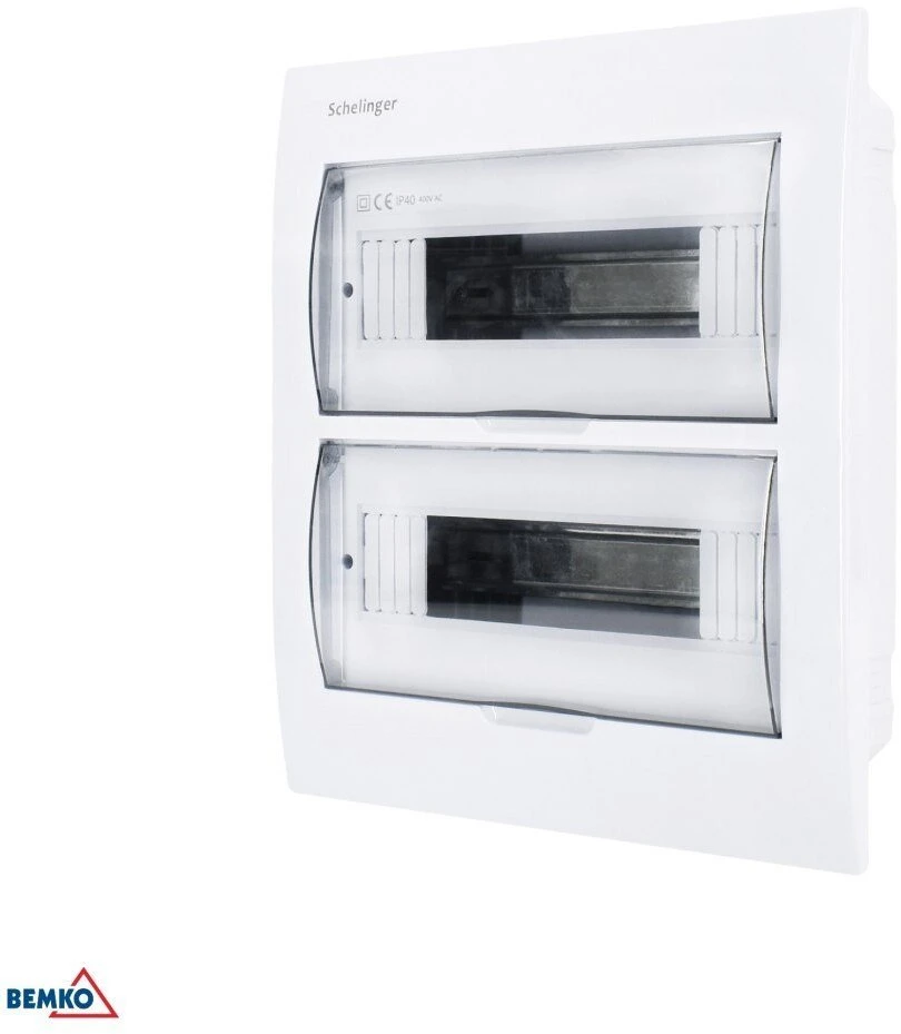 Bemko Schelinger Įmontuojamas skirstomasis skydas IP40 GNYBTAI 36N+36PE 3x12P