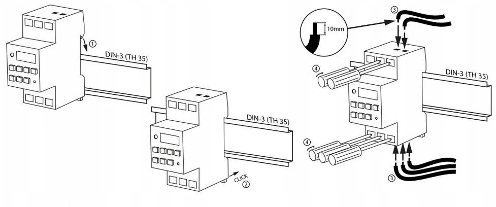 Bemko STYCZNIK MODUŁOWY SC101 1P 25A TYP 11 (1NO+1NC) SCHELINGER A62-SC-101-1P-25-11